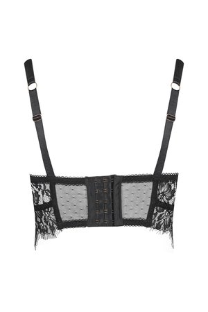 Maison Close, INSPIRATION DIVINE - Soutien-gorge à balconnet - black