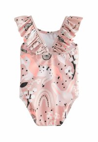 Next FRILL SLEEVE REGULAR FIT - Maillot de bain - pink character