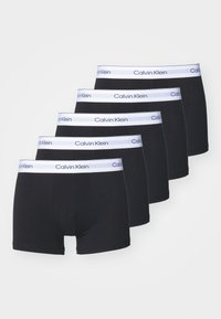Calvin Klein Underwear TRUNK 5 PACK MODERN COTTON - Calzoncillos - black/white