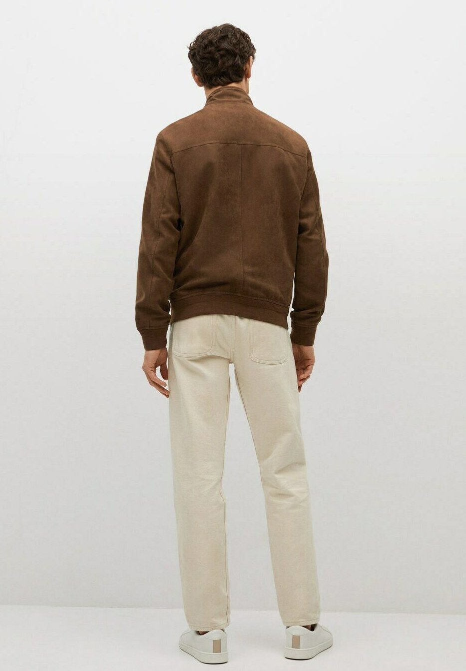 Uomo MIT WILDLEDER EFFEKT - Giubbotto Bomber Uomo MIT WILDLEDER EFFEKT - Giubbotto Bomber