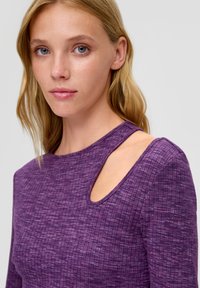 QS Langarmshirt - flieder