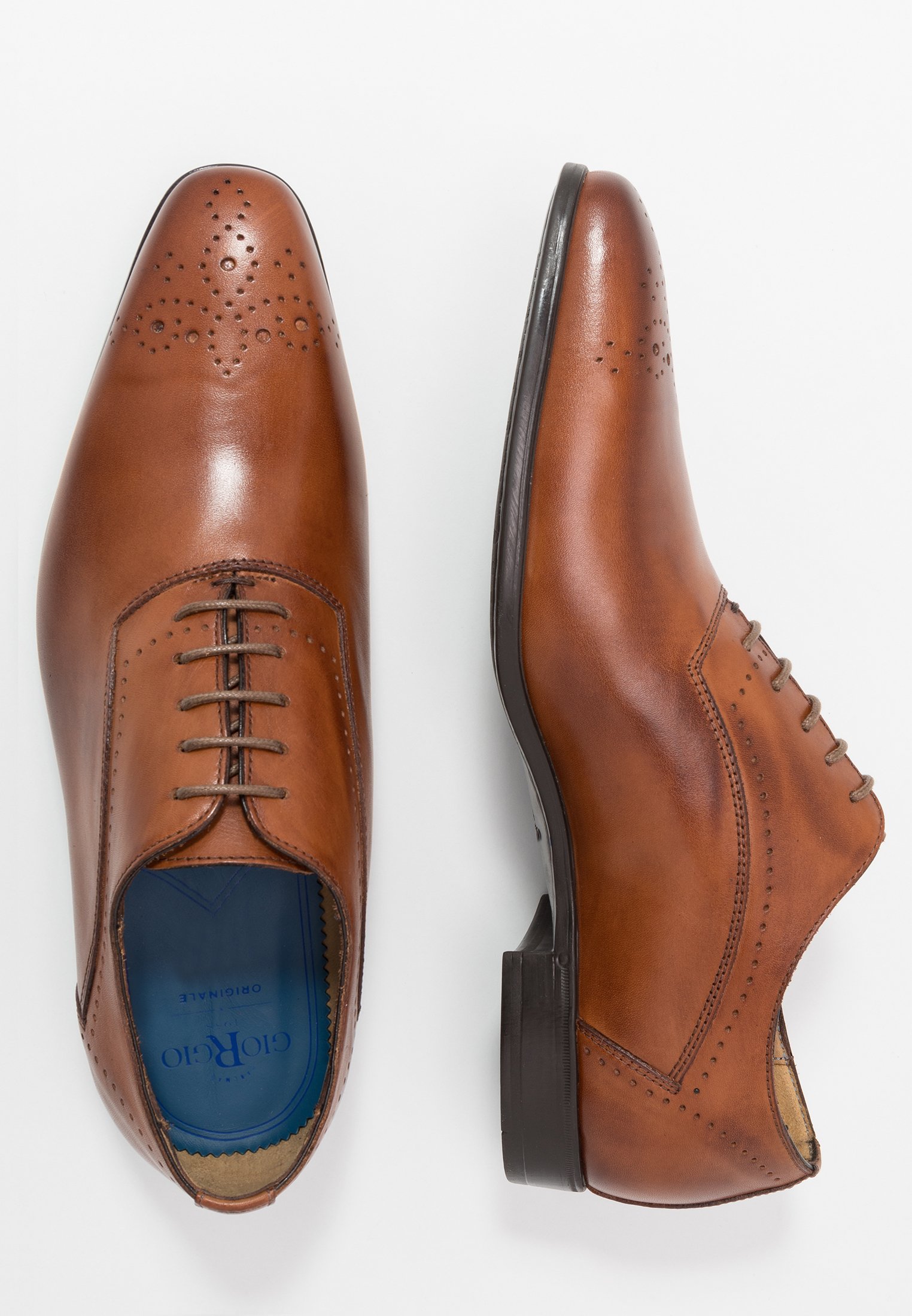 Giorgio 1958 Pensko med snøring cognackonjakk Zalando.no Giorgio 1958 Pensko med snøring cognackonjakk Zalando.no