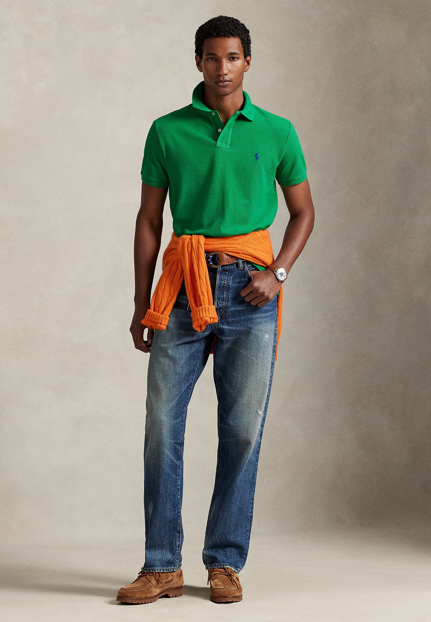 Polo Ralph Lauren THE ICONIC POLO SHIRT - Polo shirt - billiard