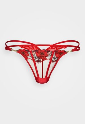 Ann Summers CAGED ROSE  - String - red