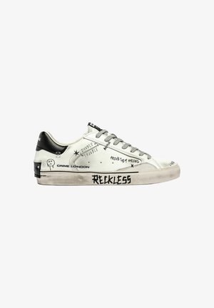 Crime London, SNEAKERS DISTRESSED - Sneakers basse - bianco