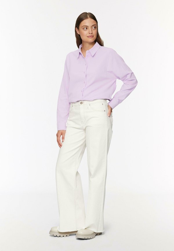 Hemdbluse - lavendel