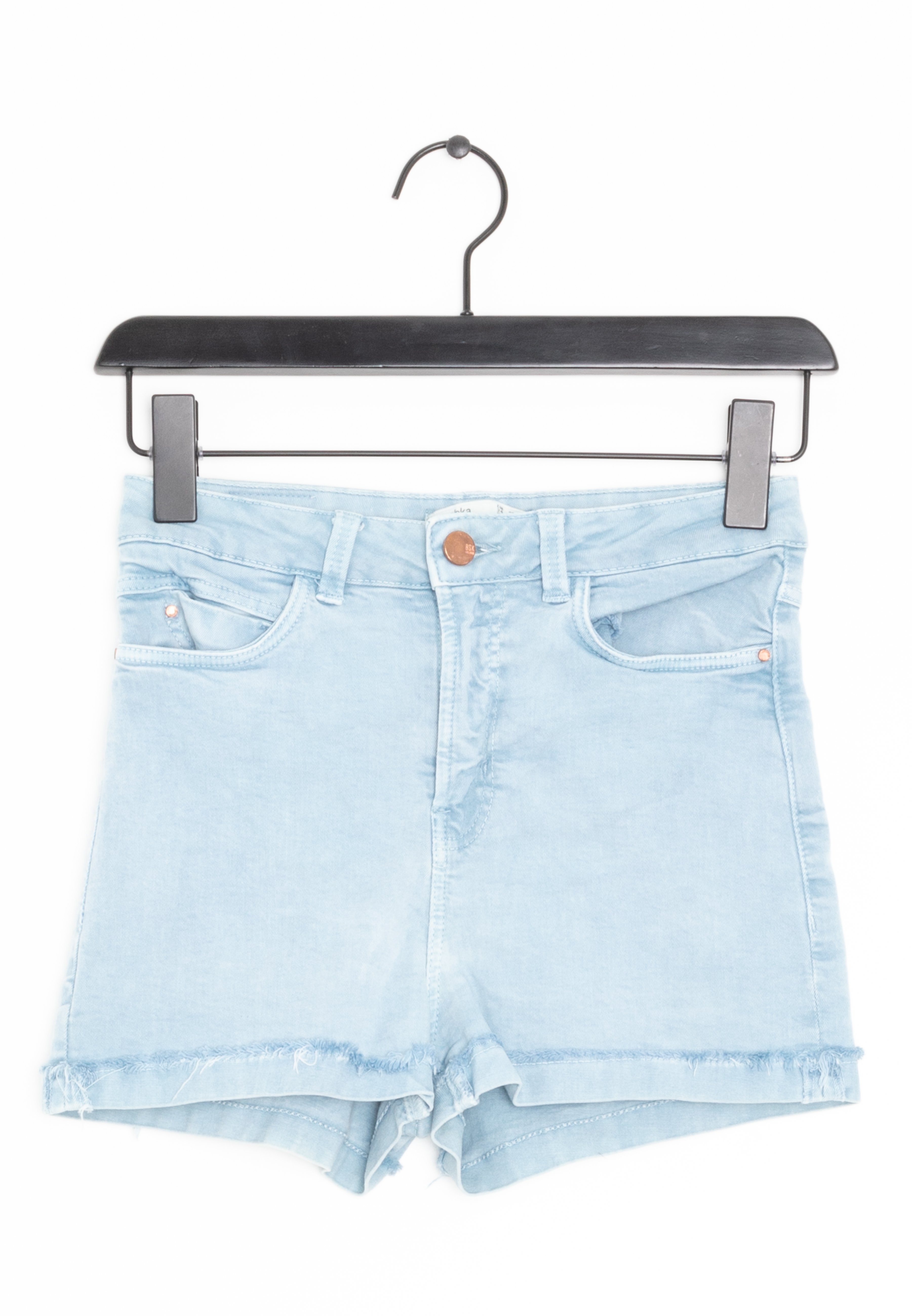 Pantalón Mujer - Bershka Short Vaquero de Pana de Segunda Mano - Ropasion