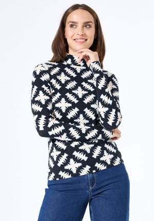 Long sleeved top - black