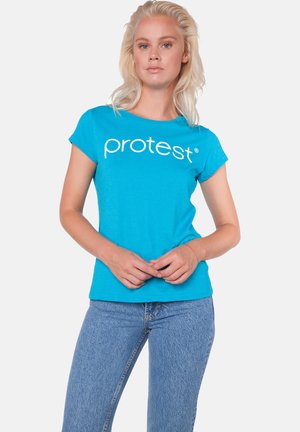Protest TEES SHORTSLEEVE - T-shirt print - teal green