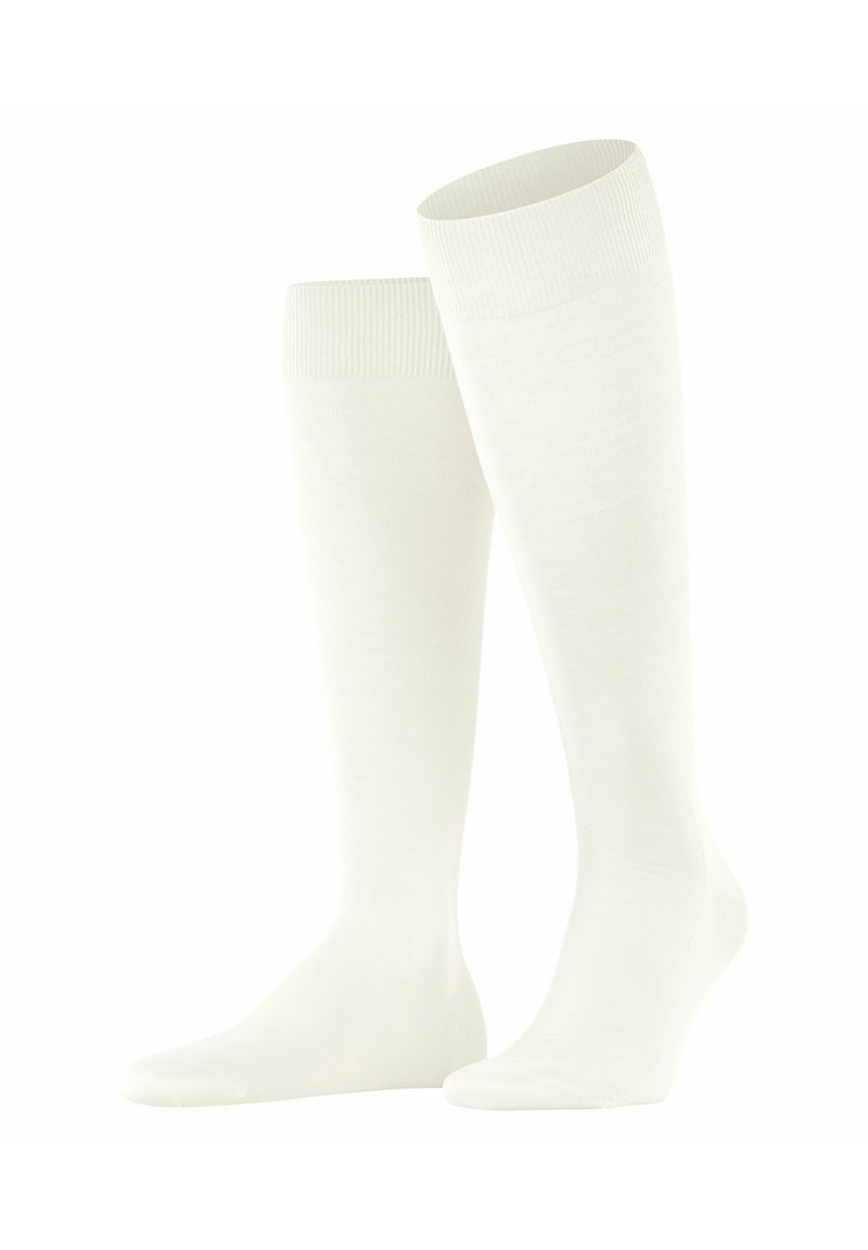 FALKE CLIMAWOOL - Kniekousen - off-white