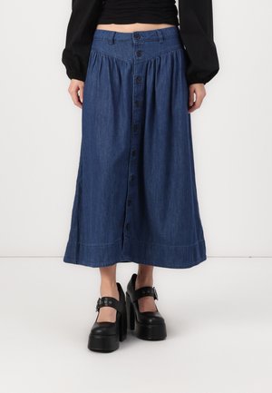 Jupe trapèze - blue