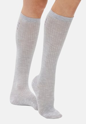 BOOTLEG - Podkolienky - light grey