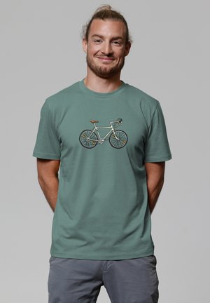 watapparel BIKE - T-shirt print - green bay