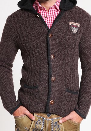 Strickjacke - brown