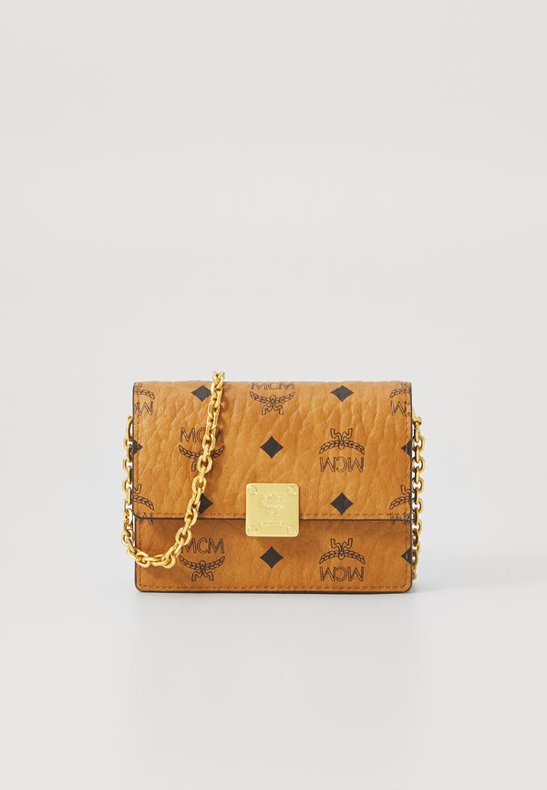 AREN VISETOS WALLET ON CHAIN - Wallet - cognac