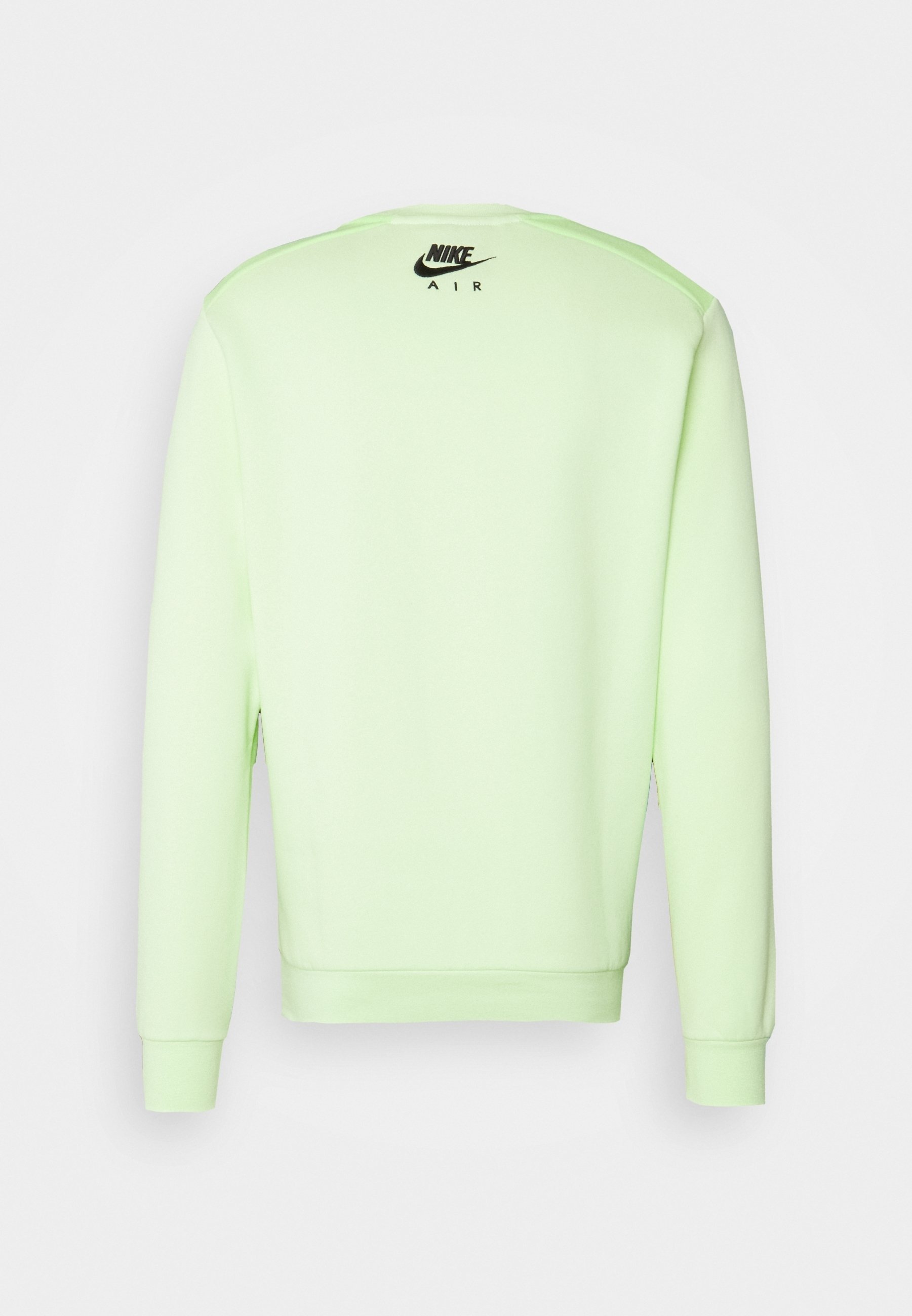 nike club crew neck sweat in lime