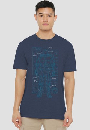 T-Shirt print - dark blue