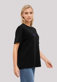 F4NT4STIC Print T-shirt - off black