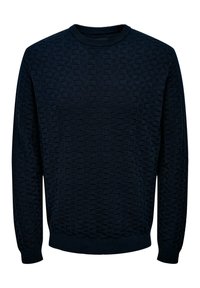 ONSPHIL REG 12 STRUC HALF ZIP KNIT NOOS | ONLY and SONS Gebreide trui
