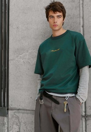 Pepe Jeans, CLEMENT TEE - Tričko s potlačou - richmond green