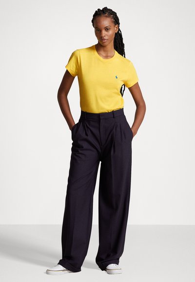 Polo Ralph Lauren COTTON JERSEY CREWNECK T-SHIRT - T-shirt basic - coastal yellow