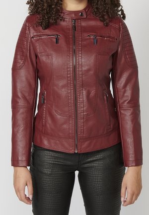 Veste en similicuir - red