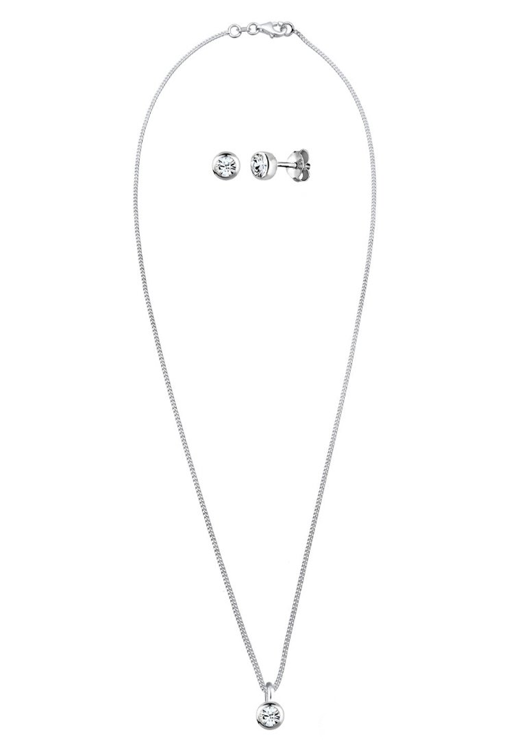 Damen Halsketten | Elli GLASS CRYSTAL Ohrringe white/weiß - EC18132 Damen Halsketten | Elli GLASS CRYSTAL Ohrringe white/weiß - EC18132