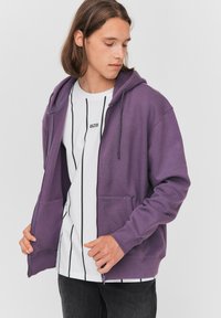 BZB BASIQUE - Sweat zippé - violet