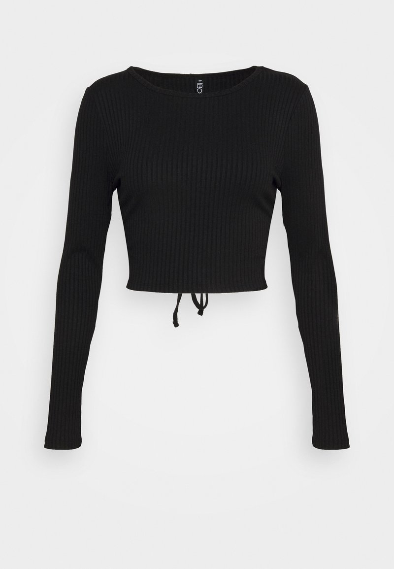 Damen Sportbekleidung | Cotton On Body TIE BACK LONG SLEEVE Langarmshirt black/schwarz - WS59638 Damen Sportbekleidung | Cotton On Body TIE BACK LONG SLEEVE Langarmshirt black/schwarz - WS59638