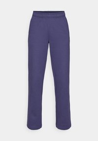 COZY WIDE LEG SWEATPANT - Tracksuit bottoms - deep navy