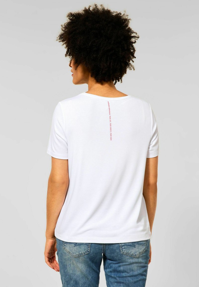 Damen T-Shirts | Street One T-Shirt print weiß - FN04215 Damen T-Shirts | Street One T-Shirt print weiß - FN04215