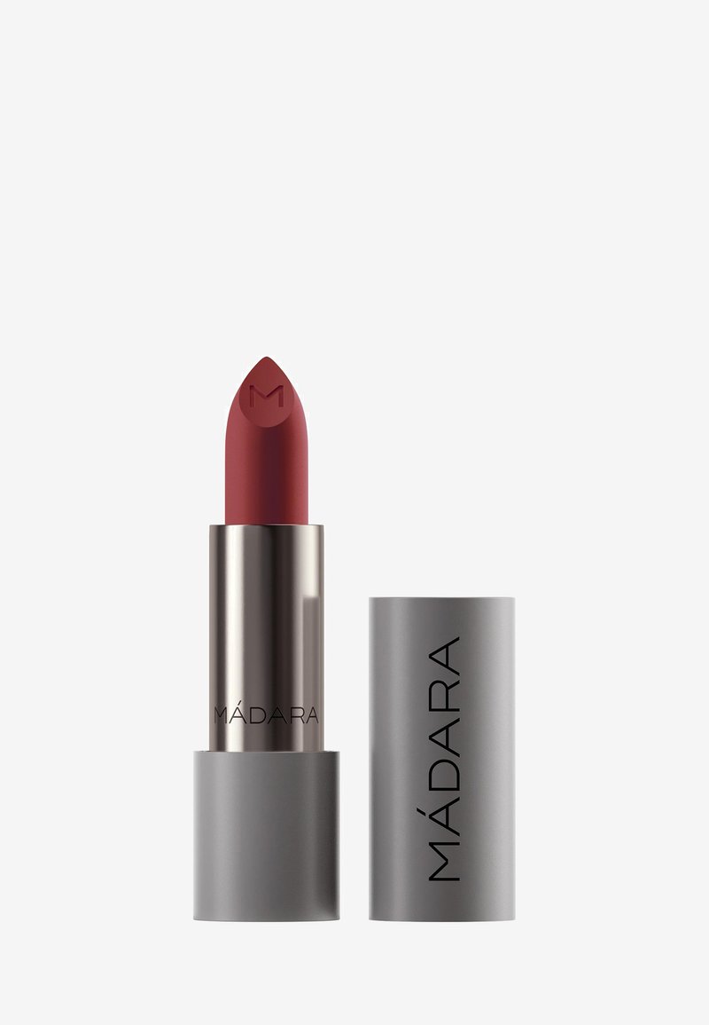 MÁDARA VELVET WEAR MATTE CREAM LIPSTICK ciemnoczerwony