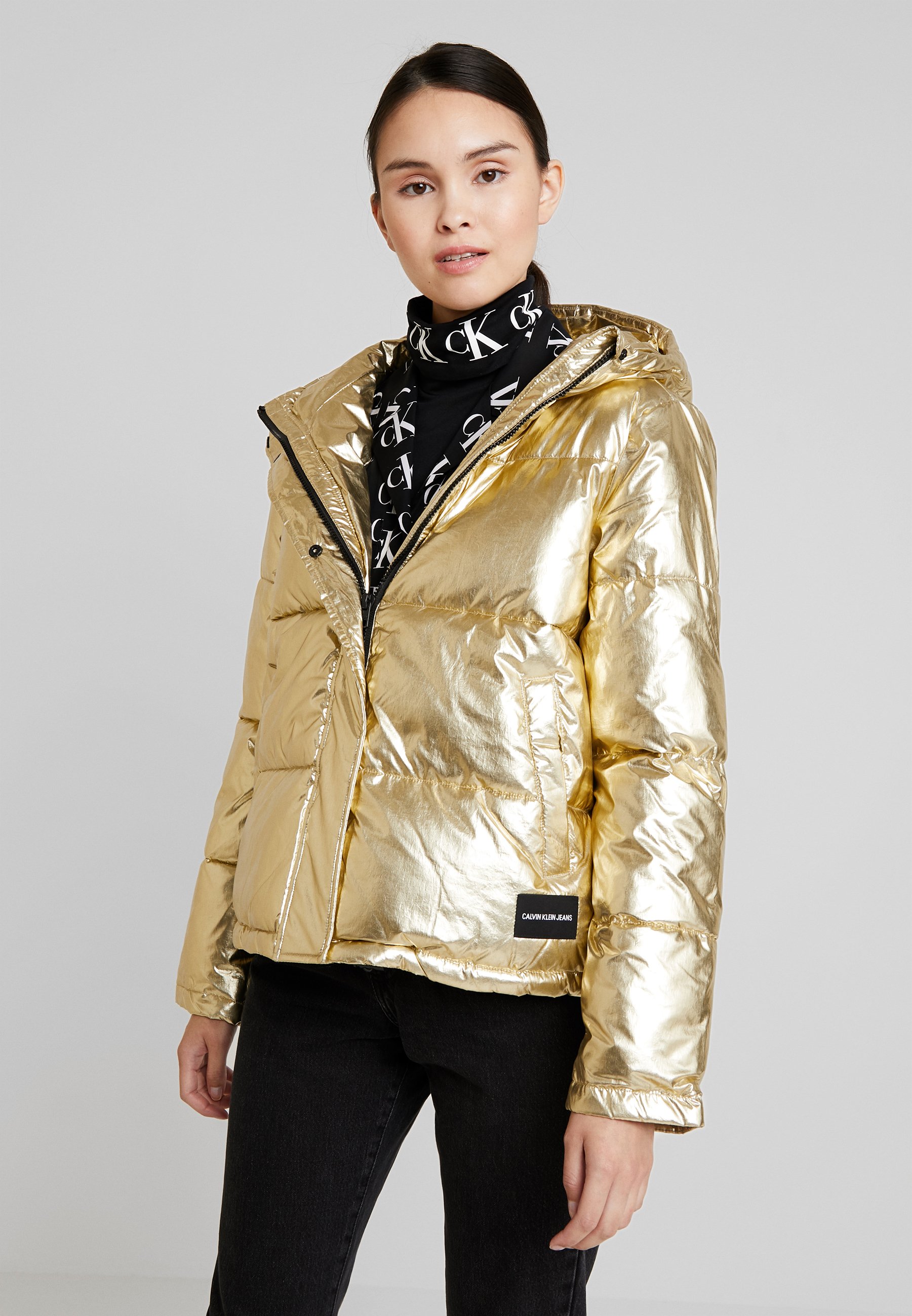 calvin klein gold jacket