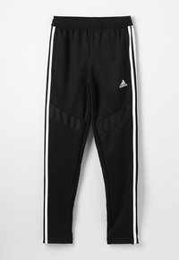 adidas Performance - TIRO AEROREADY CLIMACOOL FOOTBALL PANTS - Pantalones deportivos - black/white Imagen en miniatura 1