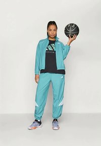 adidas Performance CAMO TEE - Trükipildiga T-särk - black/pure teal