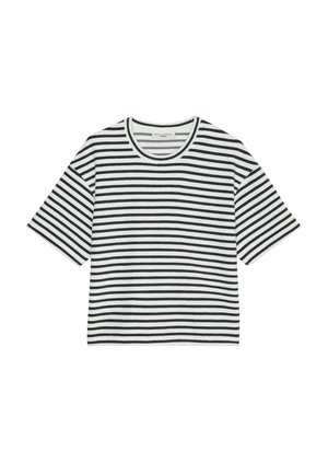 Marc O'Polo DENIM SHORTSLEEVE - T-Shirt print - offwhite_multi_01