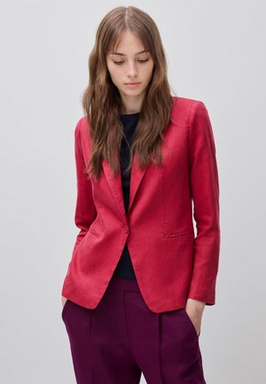 United Colors of Benetton, SINGLE-BREASTED JACKET WITH WELT POCKETS.. - Blazer - red