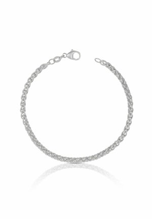 BRACELET ZOPF WEISSGOLD 750, 19CM, 3.3MM - Bracciale - weissgold-coloured