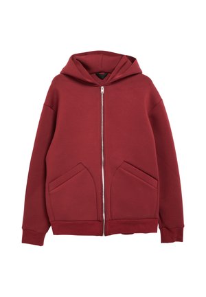 s.Oliver, OUTDOOR-JACKE - Zip-up sweatshirt - bordeaux
