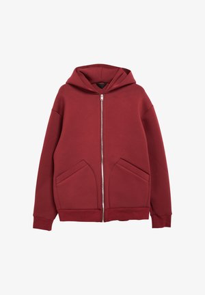 s.Oliver, OUTDOOR-JACKE - Zip-up sweatshirt - bordeaux