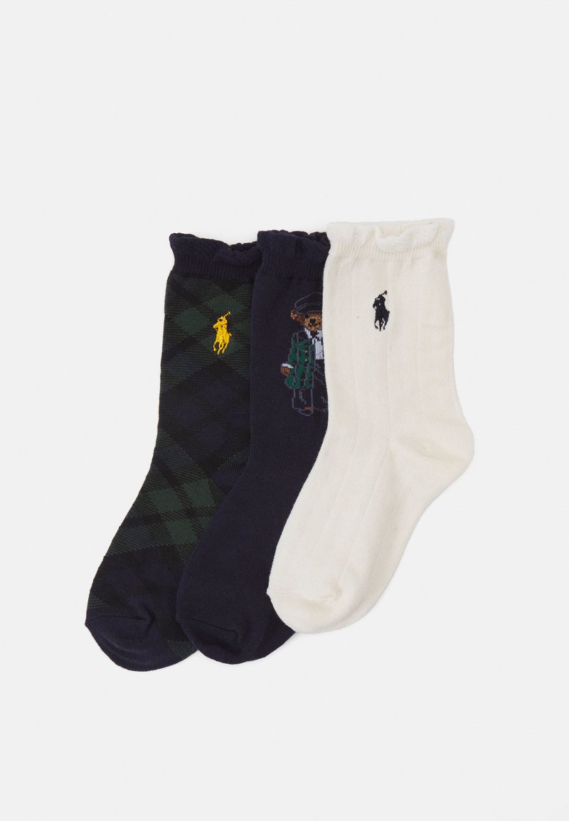 Polo Ralph Lauren YEARS HOLIDAY BEAR CREW UNISEX 3 PACK - Socks - assorted