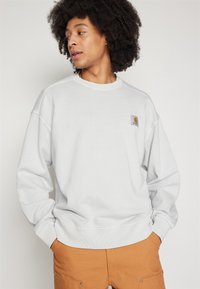 Carhartt WIP NELSON - Mikina - sonic silver garment dyed