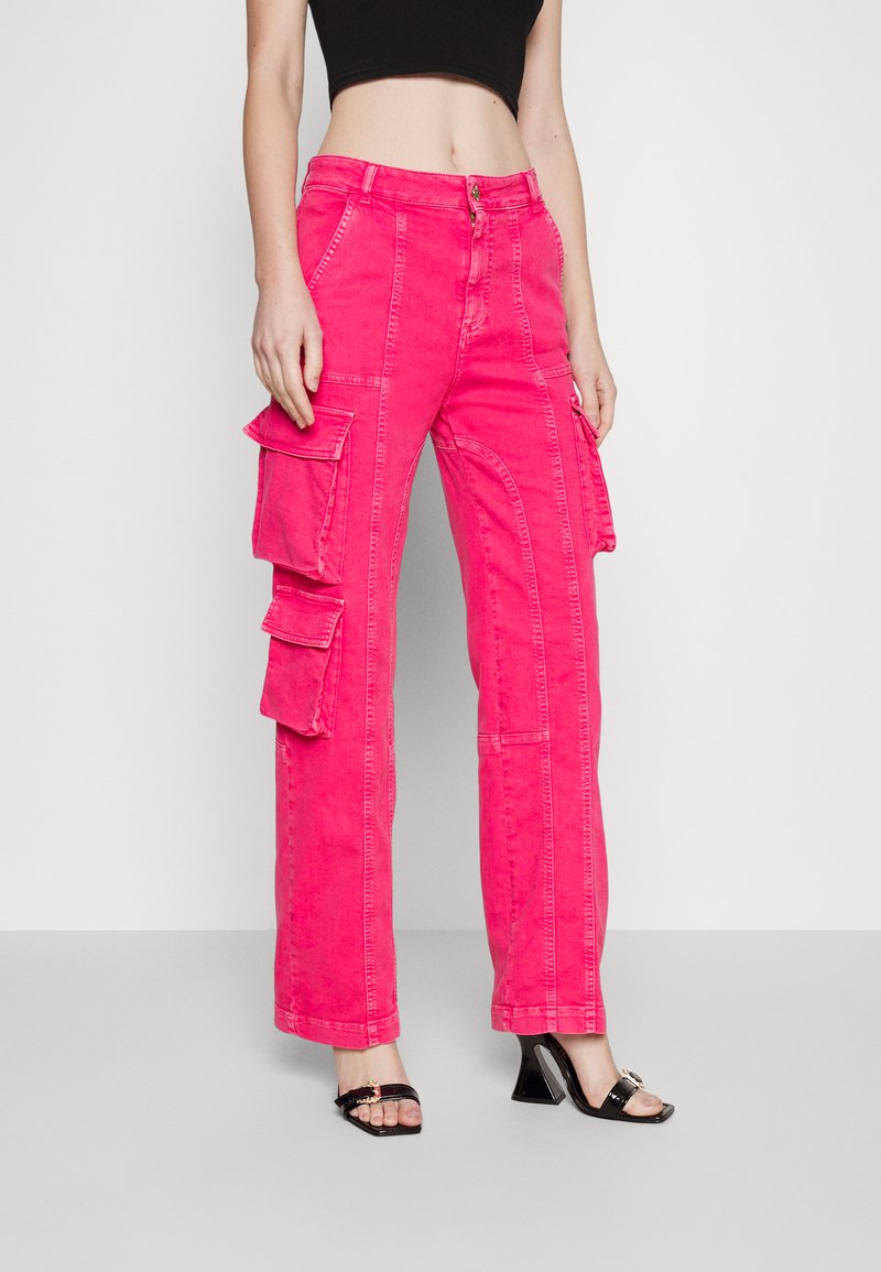 Versace Jeans Couture BULL FANCY Jeans straight leg hot pink/rosa