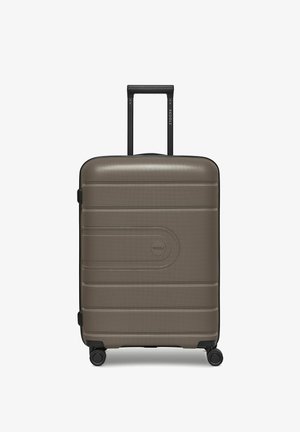 Redolz, ESSENTIALS 11 4 ROLLEN TROLLEY 66 CM MIT DEHNFALTE UNISEX - Trolley - taupe