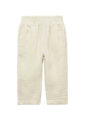 ELASTIC WAIST  - Stoffhose - beige