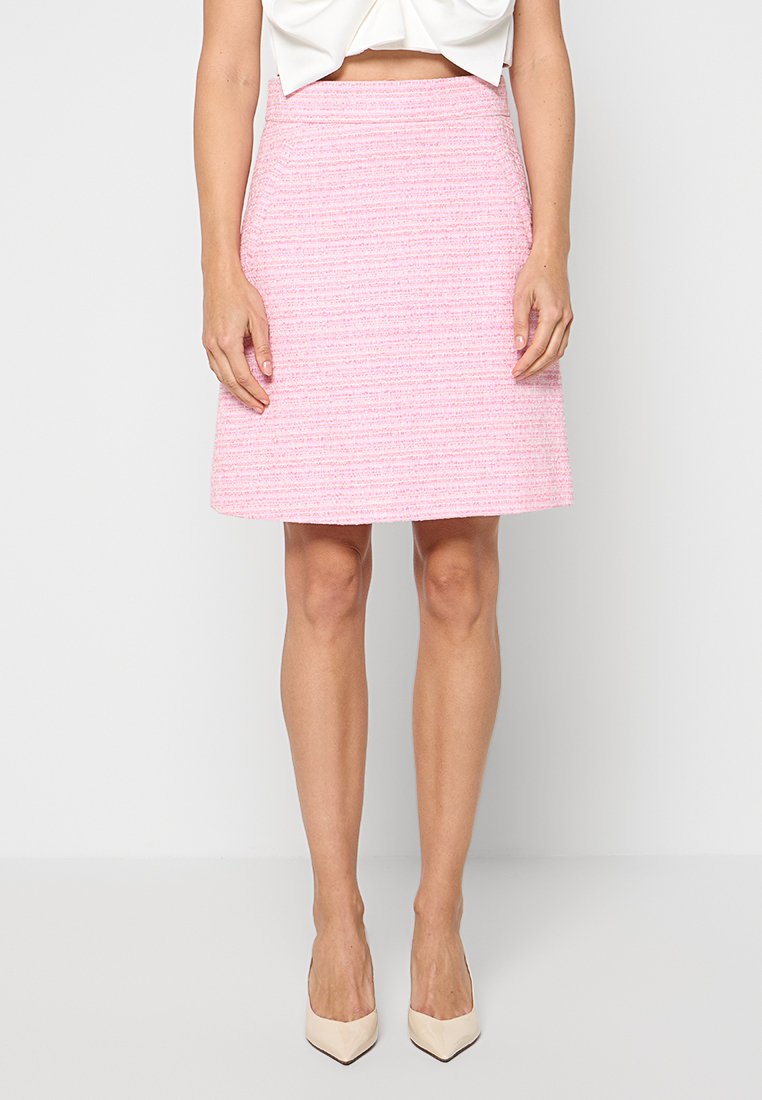 RIANI A-lijn rok (rood)paars