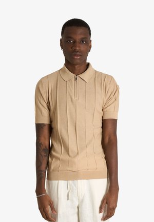 GAZZARRINI, POLO SHIRT - Polo - beige