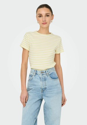 JDY MODISCHES GESTREIFTES JDY - T-shirt print - cloud dancer
