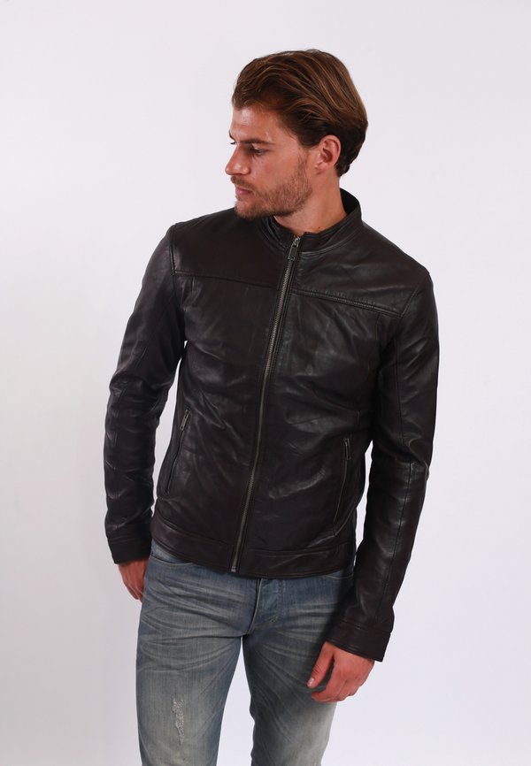 Lederjacke