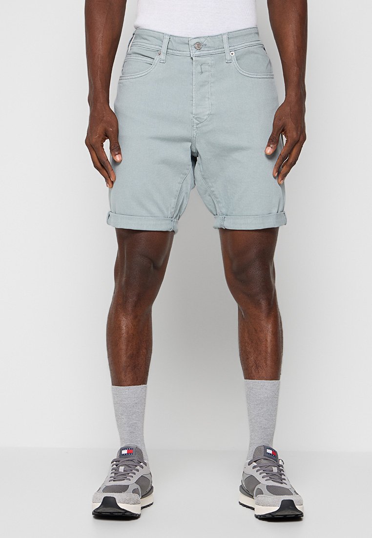 Replay Jeansshort blauw